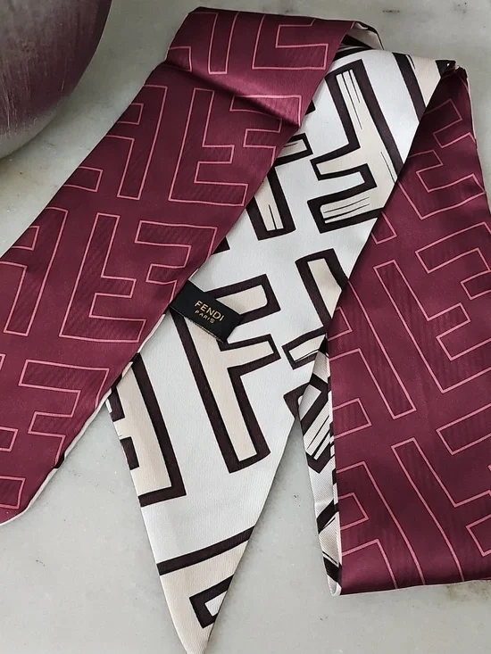 Fendi Silk Scarf - Picture 2 of 7